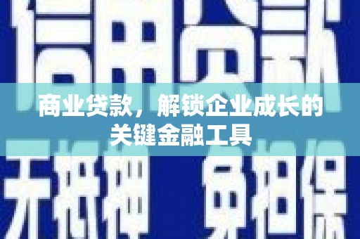 顺平商业贷款，解锁企业成长的关键金融工具