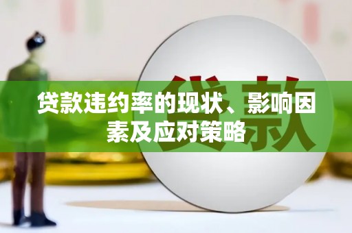 顺平贷款违约率的现状、影响因素及应对策略