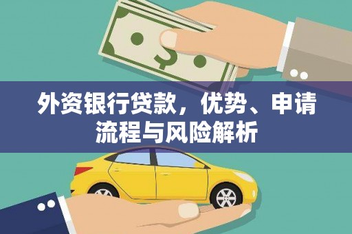 顺平外资银行贷款，优势、申请流程与风险解析