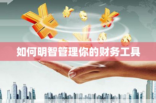顺平如何明智管理你的财务工具