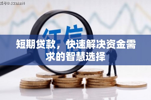顺平短期贷款，快速解决资金需求的智慧选择