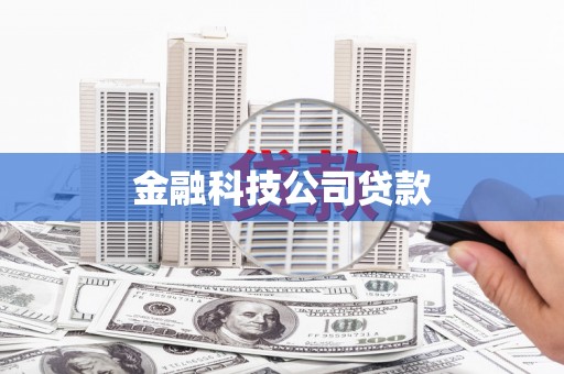 顺平金融科技公司贷款