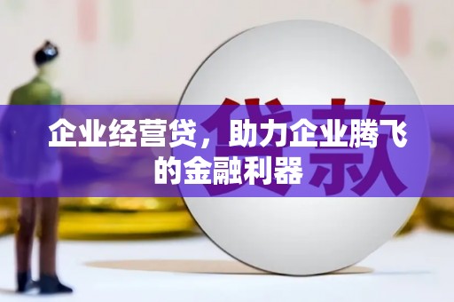 顺平企业经营贷，助力企业腾飞的金融利器