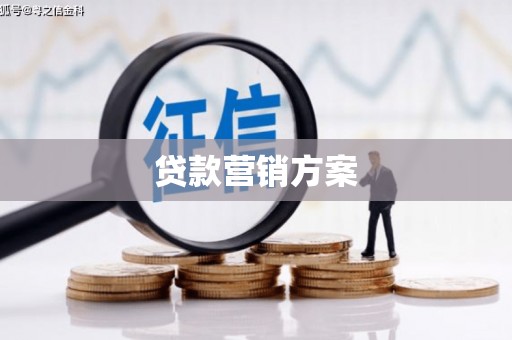 顺平贷款营销方案