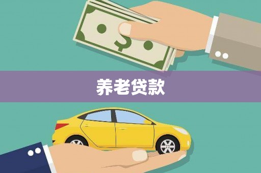 顺平养老贷款
