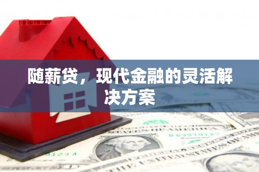 顺平随薪贷，现代金融的灵活解决方案