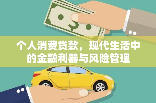 顺平个人消费贷款，现代生活中的金融利器与风险管理