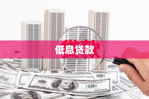 顺平低息贷款