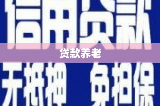 顺平贷款养老