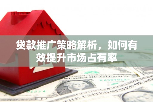 顺平贷款推广策略解析，如何有效提升市场占有率