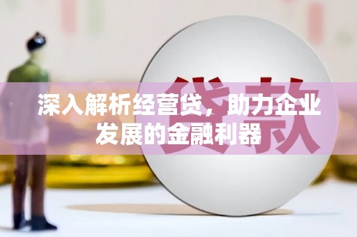 顺平深入解析经营贷，助力企业发展的金融利器