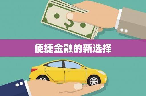 顺平便捷金融的新选择