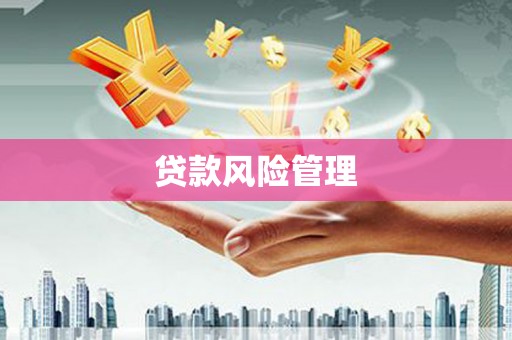 顺平贷款风险管理