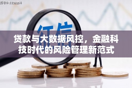 顺平贷款与大数据风控，金融科技时代的风险管理新范式