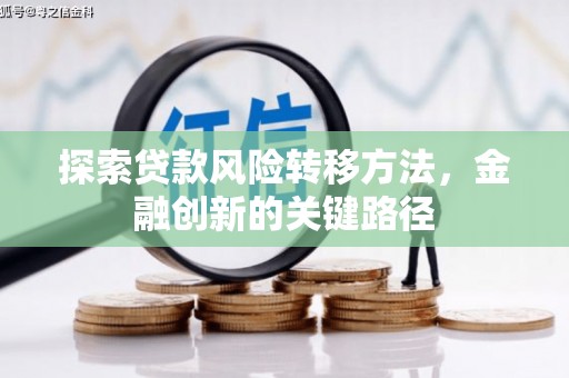 顺平探索贷款风险转移方法，金融创新的关键路径