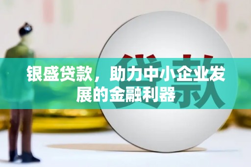 顺平银盛贷款，助力中小企业发展的金融利器