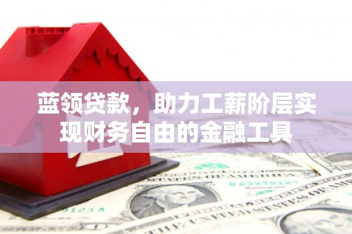 顺平蓝领贷款，助力工薪阶层实现财务自由的金融工具