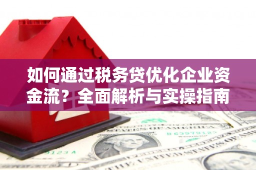 顺平如何通过税务贷优化企业资金流？全面解析与实操指南