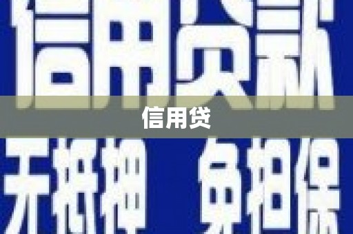 顺平信用贷