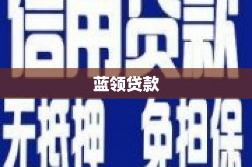 顺平蓝领贷款