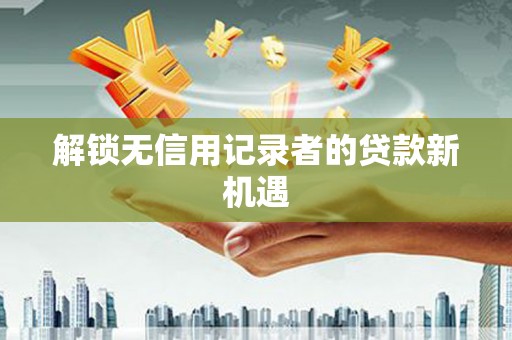 顺平解锁无信用记录者的贷款新机遇