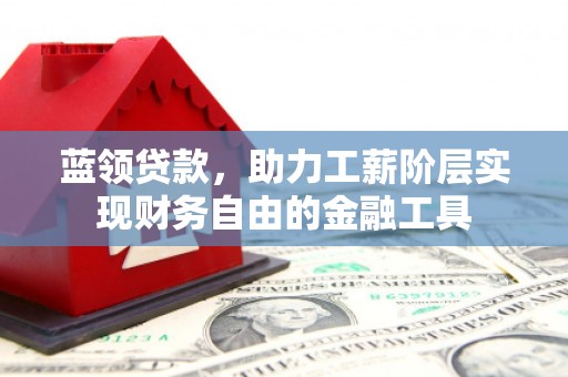 顺平蓝领贷款，助力工薪阶层实现财务自由的金融工具