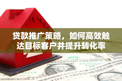顺平贷款推广策略，如何高效触达目标客户并提升转化率