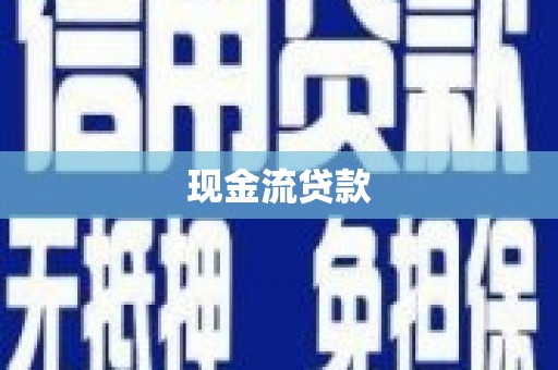 顺平现金流贷款