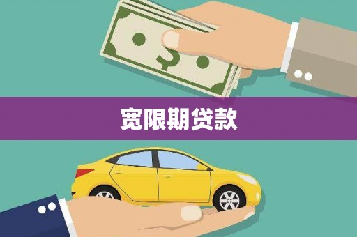 顺平宽限期贷款