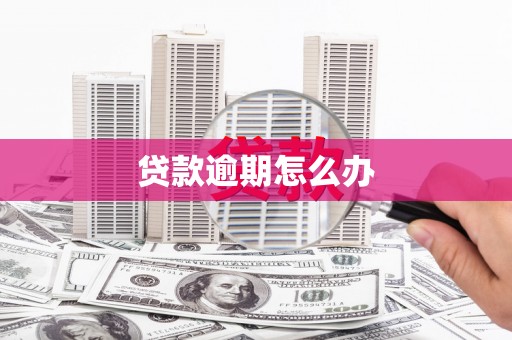 顺平贷款逾期怎么办