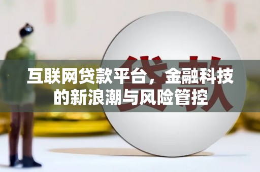 顺平互联网贷款平台，金融科技的新浪潮与风险管控