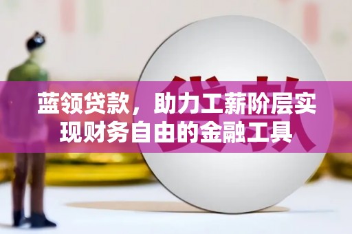 顺平蓝领贷款，助力工薪阶层实现财务自由的金融工具