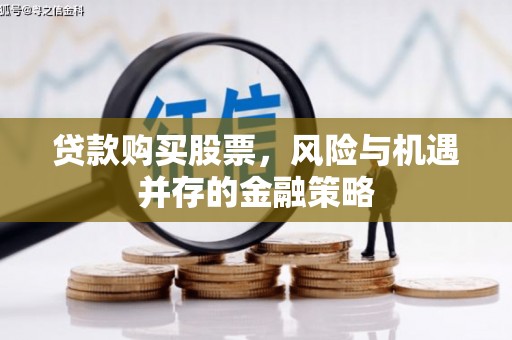顺平贷款购买股票，风险与机遇并存的金融策略