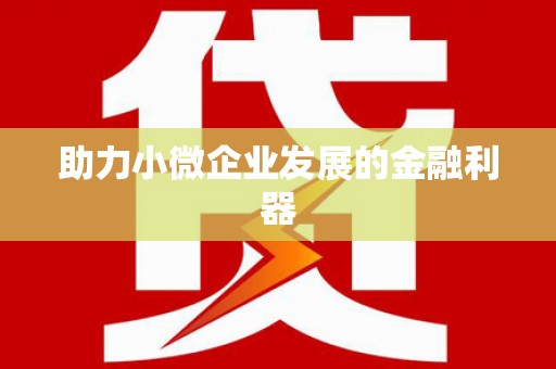 顺平助力小微企业发展的金融利器