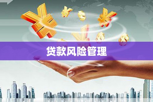 顺平贷款风险管理